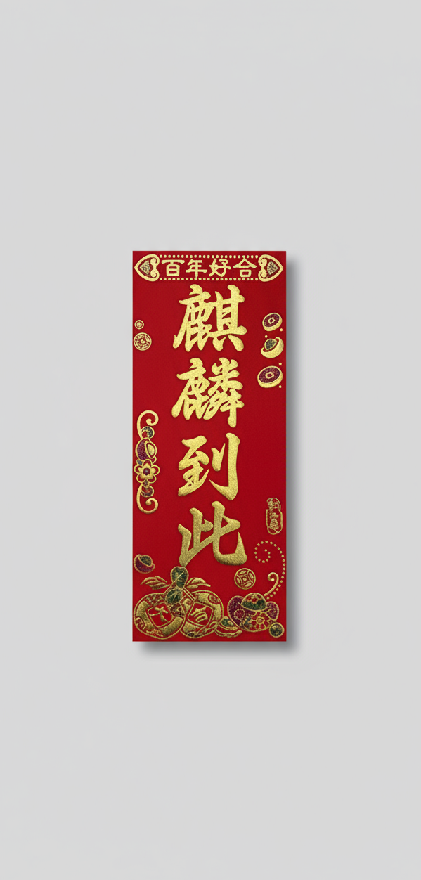 安床揮春(麒麟*2)